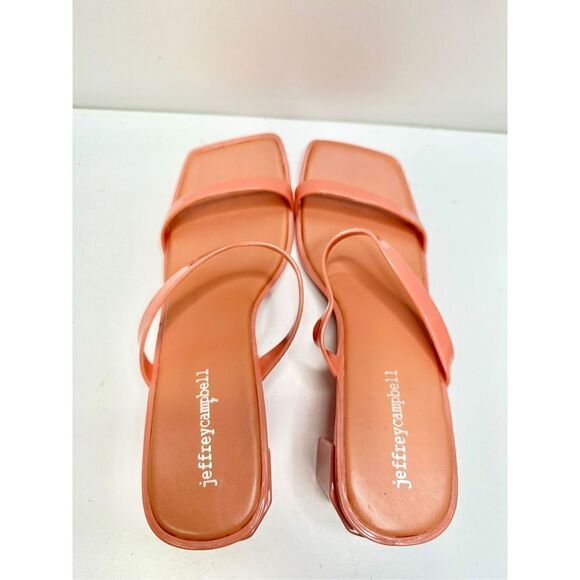 Jeffrey Campbell Jelly Sandal Womens Size 9 Slip On Heels - Picture 5 of 11